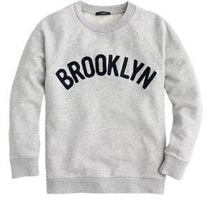 J. Crew "Brooklyn" pullover sweatshirt